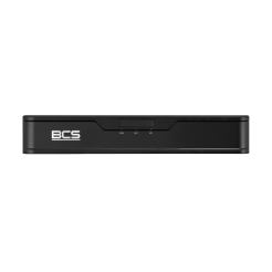 BCS-P-NVR0401-4KE-III - Rejestrator IP 4 kanałowy marki BCS POINT. Przystosowany do współpracy z kamerami o rozdzielczości maksymalnej 4K.