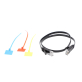 BESTLAN KAB-P6-UTP-0,5-FL-V2 – patchcord płaski UTP kat. 6 RJ45, 0,5 m, czarny, miedziany - 2
