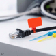 BESTLAN KAB-P6-UTP-0,5-FL-V2 – patchcord płaski UTP kat. 6 RJ45, 0,5 m, czarny, miedziany - 4