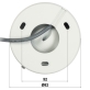 KAMERA AHD, HD-CVI, HD-TVI, PAL DS-2CE76D0T-LMFS(2.8MM) Smart Hybrid Light - 1080p Hikvision - 3