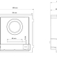 MODUŁ WIDEODOMOFONU DS-KD8003-IME1(B)/EU Hikvision - 5