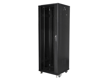 SZAFA INSTALACYJNA STOJĄCA 19" 37U 600X600 CZARNA LANBERG (FLAT PACK)