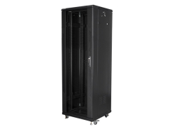 SZAFA INSTALACYJNA STOJĄCA 19" 37U 600X600 CZARNA LANBERG (FLAT PACK)