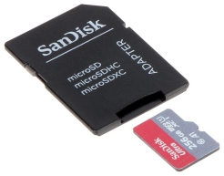 KARTA PAMIĘCI SD-MICRO-10/256-SANDISK UHS-I, SDXC 256   GB SANDISK