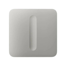 Ajax SoloButton (Dimmer) Oyster – jasnoszary panel dotykowy ściemniacza LightSwitch, 98613.257.OY1