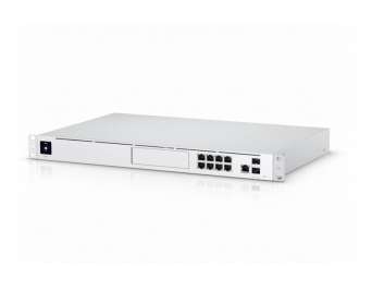UBIQUITI UDM-PRO UNIFI DREAM MACHINE 8-PORT SWITCH, 1U RACKMOUNT MULTI-APPLICATION SYSTEM WITH 3,5" HDD EXPANSION, DUAL WAN (10G SFP+ AND 1G RJ45)