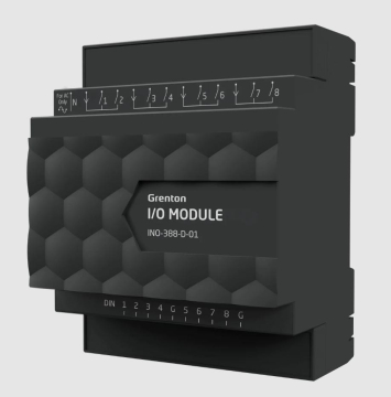GRENTON I/O MODULE 8/8, moduł 8 wyjść przekaźnikow