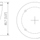 KAMERA AHD, HD-CVI, HD-TVI, PAL HAC-HDW1200TLM-IL-A-0280B-S6-BLACK - 1080p 2.8   mm DAHUA - 4