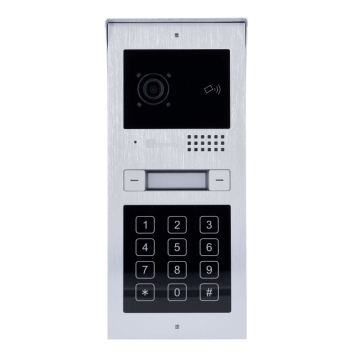 Genway F-C52-2W Panel Wideodomofonowy Jedno lub Dwu Rodzinny z Czytnikiem Kart Otwieranie Kodem Serii F