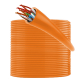 BestLan Patchcord Kabel sieciowy UTP RJ45 Kategoria 5e Pomarańczowy 100m - 2