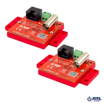 xCOAX4-SET Zestaw aktywnych konwerterów do transmisji Ethernet oraz PoE po koncentryku