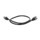 BESTLAN KAB-P6A-UTP-0,5-B-V2 – patchcord UTP kat. 6A RJ45, 0,5 m, czarny, miedziany, 10 Gbit/s - 3