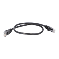 BESTLAN KAB-P6A-UTP-0,5-B-V2 – patchcord UTP kat. 6A RJ45, 0,5 m, czarny, miedziany, 10 Gbit/s