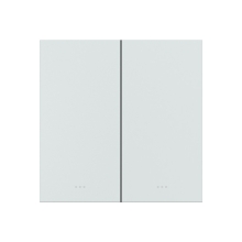 Inteligentny Włącznik 2 Przyciskowy Akubela ZigBee 3.0 SM-2GWN-W Biały