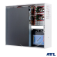 Zestaw buforowy ATTE  do 16 kamer IP, w obudowie wewnętrznej ABOX-H (2x AKU 18Ah + NVR), zasilacz 144W (2x 72W), switch PoE 18 portowy (16xPoE 10/100Mbps + 2xGigabit Uplink), bezpieczniki elektroniczne, typu IPUPS-16-20-H - 3