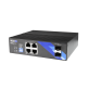 BCS-B-ISP04G-2SFP - 4 portowy switch PoE Gigabit, 2 porty Gigabit SFP. - 4