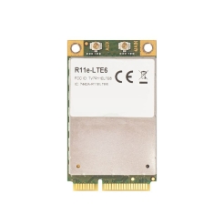 MIKROTIK R11E-LTE6 MINIPCI-E CARD, CATEGORY 6 LTE, 2X UFL