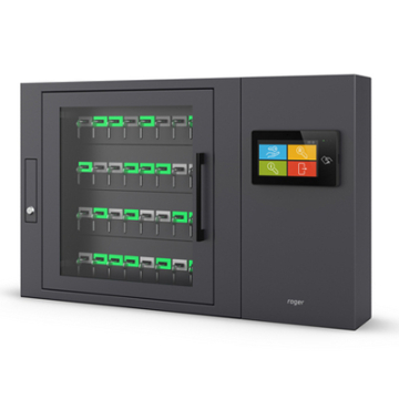 Roger RKD32 Depozytor kluczy z dotykowym panelem sterującym 7”; 32 sloty, 32 breloki RFID