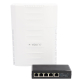 Vidiline VIDI-GZW0401G Switch w Obudowie zewnętrznej 4xPoE Gigabit PoE - 3