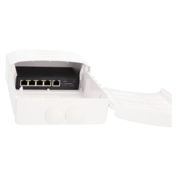 Vidiline VIDI-GZW0401G Switch w Obudowie zewnętrznej 4xPoE Gigabit PoE