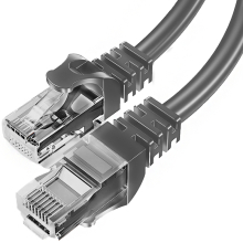 BestLan Patchcord Kabel sieciowy UTP RJ45 Kategoria 5e Szary 0,2m