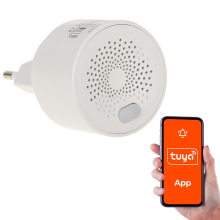 ATLO-MD1-TUYA Bezprzewodowa czujka gazu Wi-Fi, Tuya Smart Gaz Ziemny, Gazy Palne, propan butan LPG