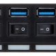 HUB USB 3.0 HUB-USB3.0-1/7 55   cm - 3
