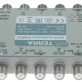MULTISWITCH PRZELOTOWY UNICABLE I/II SRM-522 5 WEJŚĆ / 5  WYJŚĆ + 2 WYJŚCIA UNICABLE TERRA - 5