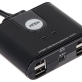 PRZEŁĄCZNIK USB + HUB USB US-224 2 X 115   cm - 2