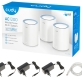 DOMOWY SYSTEM WI-FI MESH M1200(3-PACK) 2.4   GHz, 5   GHz, 300   Mb/s + 867   Mb/s CUDY - 5