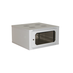 Szafa RACK 19" 6U 600 kolor szary drzwi szklane