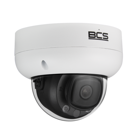 BCS-L-DIP25FSR4-Ai2 - Kamera kopułowa IP 5Mpx, przetwornik 1/2.7'' z obiektywem 2.8 mm.