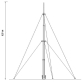 MASZT TELESKOPOWY MT-6.5A/CT 6.5   m - 2