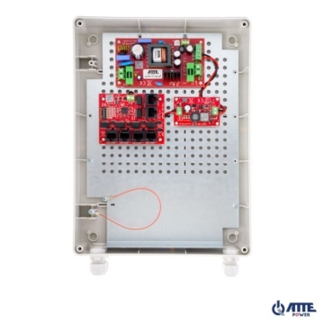 IPUPS-5-11-XL2 Zestaw buforowy do 5 kamer IP switch PoE 5P+1UP