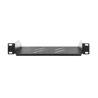 Półka Rack 10" 1U 150mm czarna stała