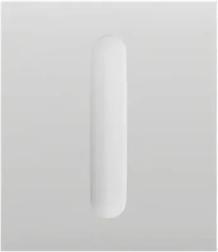 Ajax CenterButton (Dimmer) White – biały panel dotykowy ściemniacza do ramki wielokrotnej LightSwitch, 91250.256.WH1