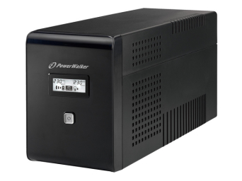 UPS POWER WALKER LINE-INTERACTIVE 1500VA 2X SCHUKO + 2XIEC OUT, RJ11/RJ45 IN/OUT, USB, LCD