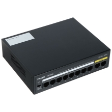SWITCH POE RG-ES110F-P 8-PORTOWY + 2X UPLINK REYEE