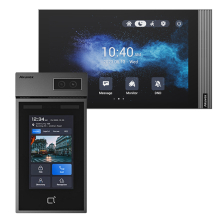Zestaw Wideodomofonowy Jednorodzinny Akuvox Panel S535 + Monitor S563W Wi-Fi Android PoE
