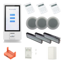 Bezprzewodowy System Kolejkowy z Wydrukiem Biletu Kaler KAL-70 (Plug & Play)