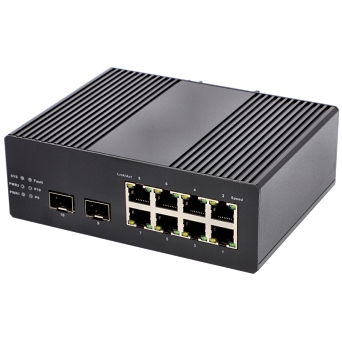 Switch zarządzalny Desktop 8x PoE 1000Mb/s 2x SFP 1000Mb/s 120W