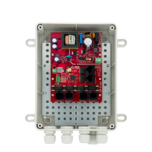 IPB-5-10A-M2 Zestaw do 5 kamer IP switch PoE 5P + 1UP, Obudowa ABOX-M2