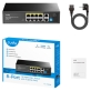 SWITCH POE FS1010P 8-PORTOWY CUDY - 2