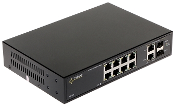 Switch PoE 10-PORTOWY SF-108 +SFP PULSAR