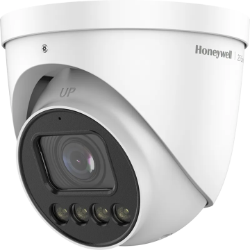 HC25CE5R2-V Honeywell kamera kopułkowa, 5 Mpx, motozoom 2.7-13.5 mm, dual light 40 m, IK10, WDR 120 dB, AI, PoE, microSD