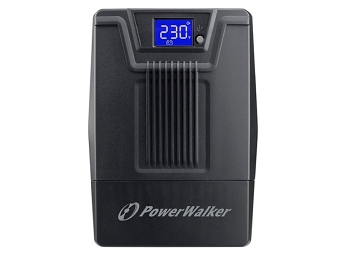 UPS POWERWALKER LINE-INTERACTIVE 800VA SCL 2X PL 230V, RJ11/45 IN/OUT, USB, LCD