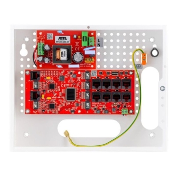 IP-8-20-E Zestaw do 8 kamer IP switch PoE 8P+2G