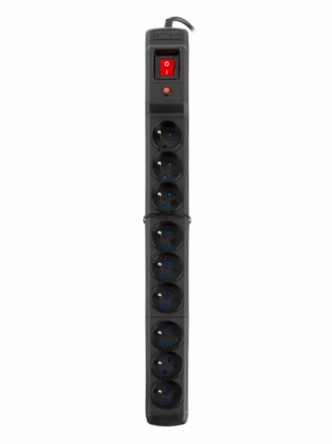 LISTWA ZASILAJĄCA ARMAC MULTI M9 3M 9X 230V PL CZARNA