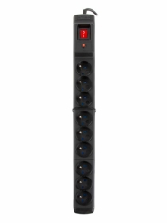 LISTWA ZASILAJĄCA ARMAC MULTI M9 3M 9X 230V PL CZARNA