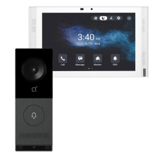 Zestaw Wideodomofonowy Jednorodzinny Akuvox Panel X910S + Monitor S567A Android PoE Wi-Fi